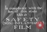 Immagine di Filmato identificato come realizzato su pellicola di sicurezza United States USA, 1928, secondo 4 filmato di repertorio 65675078273