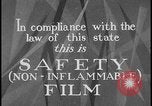 Immagine di Filmato identificato come realizzato su pellicola di sicurezza United States USA, 1928, secondo 5 filmato di repertorio 65675078273