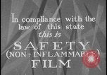 Immagine di Filmato identificato come realizzato su pellicola di sicurezza United States USA, 1928, secondo 7 filmato di repertorio 65675078273
