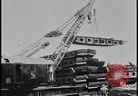 Image of ship hull pieces flattened for recycling into cars Dearborn Michigan USA, 1928, second 11 stock footage video 65675078285