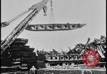 Image of ship hull pieces flattened for recycling into cars Dearborn Michigan USA, 1928, second 20 stock footage video 65675078285