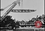 Image of ship hull pieces flattened for recycling into cars Dearborn Michigan USA, 1928, second 23 stock footage video 65675078285