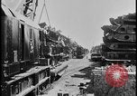 Image of ship hull pieces flattened for recycling into cars Dearborn Michigan USA, 1928, second 26 stock footage video 65675078285