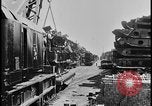 Image of ship hull pieces flattened for recycling into cars Dearborn Michigan USA, 1928, second 28 stock footage video 65675078285