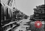 Image of ship hull pieces flattened for recycling into cars Dearborn Michigan USA, 1928, second 29 stock footage video 65675078285
