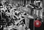 Image of ship hull pieces flattened for recycling into cars Dearborn Michigan USA, 1928, second 36 stock footage video 65675078285