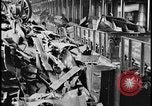 Image of ship hull pieces flattened for recycling into cars Dearborn Michigan USA, 1928, second 37 stock footage video 65675078285