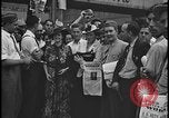 Image of UAW workers celebrate victory Dearborn Michigan USA, 1937, second 5 stock footage video 65675078303
