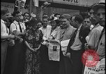 Image of UAW workers celebrate victory Dearborn Michigan USA, 1937, second 6 stock footage video 65675078303