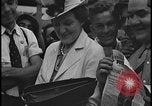 Image of UAW workers celebrate victory Dearborn Michigan USA, 1937, second 10 stock footage video 65675078303
