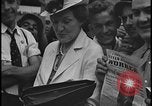 Image of UAW workers celebrate victory Dearborn Michigan USA, 1937, second 11 stock footage video 65675078303