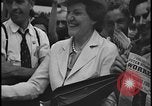 Image of UAW workers celebrate victory Dearborn Michigan USA, 1937, second 15 stock footage video 65675078303