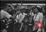 Image of UAW workers celebrate victory Dearborn Michigan USA, 1937, second 18 stock footage video 65675078303
