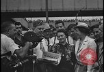 Image of UAW workers celebrate victory Dearborn Michigan USA, 1937, second 25 stock footage video 65675078303