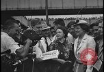 Image of UAW workers celebrate victory Dearborn Michigan USA, 1937, second 27 stock footage video 65675078303