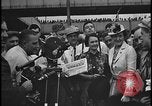 Image of UAW workers celebrate victory Dearborn Michigan USA, 1937, second 29 stock footage video 65675078303