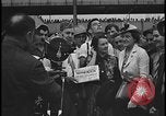 Image of UAW workers celebrate victory Dearborn Michigan USA, 1937, second 31 stock footage video 65675078303