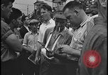 Image of UAW workers celebrate victory Dearborn Michigan USA, 1937, second 34 stock footage video 65675078303