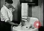 Image of boy washing face Kansas City Missouri USA, 1922, second 60 stock footage video 65675078310