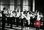 Image of boys exercising Kansas City Missouri USA, 1922, second 12 stock footage video 65675078313