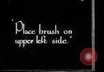 Image of brushing teeth Kansas City Missouri USA, 1922, second 15 stock footage video 65675078316