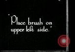 Image of brushing teeth Kansas City Missouri USA, 1922, second 16 stock footage video 65675078316