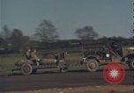 Image trucks towing bombs United Kingdom, 1943, de la seconde 60 séquences d'archives historiques vidéo 65675078343