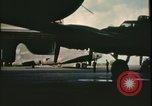 Image Silhouette bombardier B-17 United Kingdom, 1943, de la seconde 62 séquences d'archives historiques vidéo 65675078345