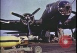 Image of B-17 Flying Fortress silhouette United Kingdom, 1943, second 1 stock footage video 65675078348