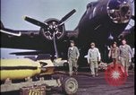 Image of B-17 Flying Fortress silhouette United Kingdom, 1943, second 4 stock footage video 65675078348