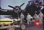 Image of B-17 Flying Fortress silhouette United Kingdom, 1943, second 5 stock footage video 65675078348
