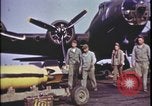 Image of B-17 Flying Fortress silhouette United Kingdom, 1943, second 6 stock footage video 65675078348