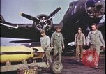 Image of B-17 Flying Fortress silhouette United Kingdom, 1943, second 7 stock footage video 65675078348