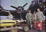 Image of B-17 Flying Fortress silhouette United Kingdom, 1943, second 8 stock footage video 65675078348