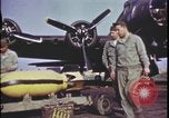 Image of B-17 Flying Fortress silhouette United Kingdom, 1943, second 9 stock footage video 65675078348
