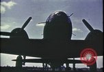 Image of B-17 Flying Fortress silhouette United Kingdom, 1943, second 34 stock footage video 65675078348