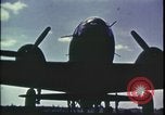 Image of B-17 Flying Fortress silhouette United Kingdom, 1943, second 35 stock footage video 65675078348