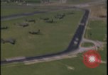 Image of aerial view B-17 bomber airfield United Kingdom, 1943, second 20 stock footage video 65675078357