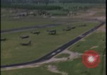 Image of aerial view B-17 bomber airfield United Kingdom, 1943, second 21 stock footage video 65675078357