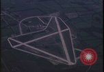 Image of aerial view B-17 bomber airfield United Kingdom, 1943, second 30 stock footage video 65675078357