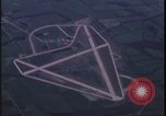 Image of aerial view B-17 bomber airfield United Kingdom, 1943, second 32 stock footage video 65675078357