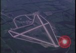 Image of aerial view B-17 bomber airfield United Kingdom, 1943, second 35 stock footage video 65675078357