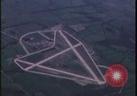 Image of aerial view B-17 bomber airfield United Kingdom, 1943, second 38 stock footage video 65675078357