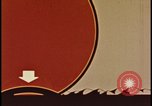 Image of atom bomb animation Nevada United States USA, 1947, second 15 stock footage video 65675078361