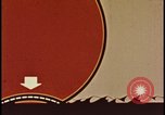 Image of atom bomb animation Nevada United States USA, 1947, second 22 stock footage video 65675078361