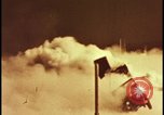 Image of atom bomb blast test destroying vehicles Nevada United States USA, 1955, second 9 stock footage video 65675078365