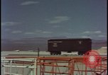 Image of railroad car atom bomb testing Nevada United States USA, 1955, second 8 stock footage video 65675078367