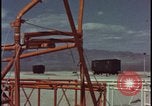 Image of railroad car atom bomb testing Nevada United States USA, 1955, second 11 stock footage video 65675078367