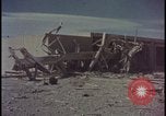 Image of railroad cars wrecked by atomic bomb tests Nevada United States USA, 1955, second 11 stock footage video 65675078368