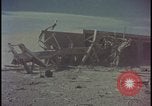 Image of railroad cars wrecked by atomic bomb tests Nevada United States USA, 1955, second 13 stock footage video 65675078368